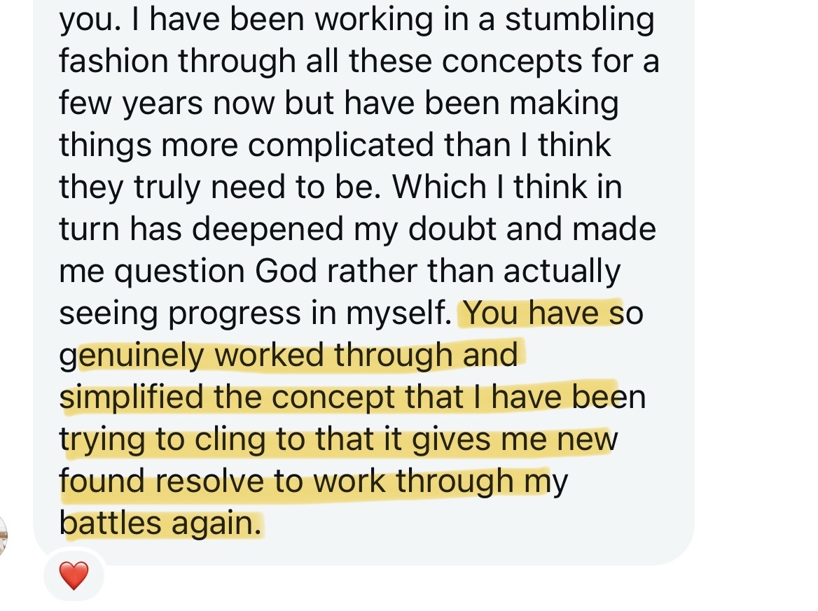 Customer testimonial screenshot 8