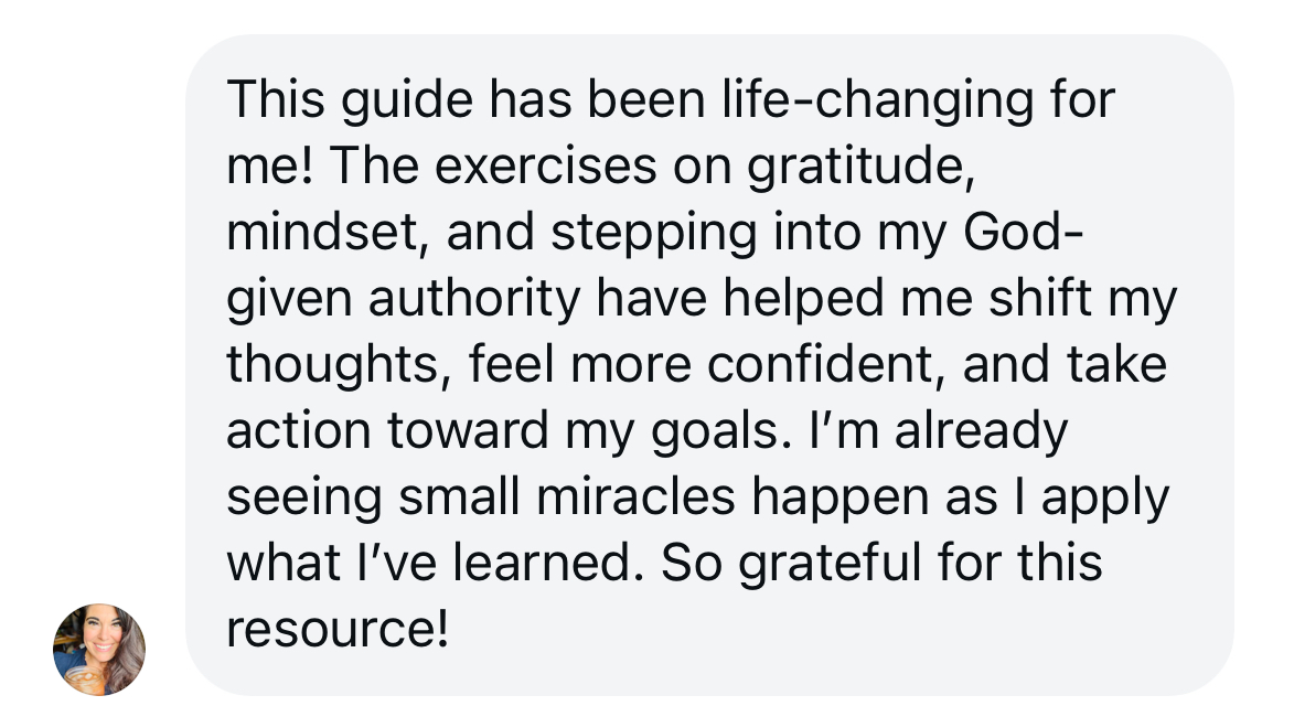 Customer testimonial screenshot 1