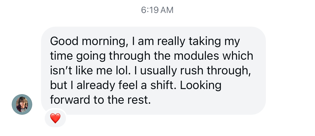 Customer testimonial screenshot 5